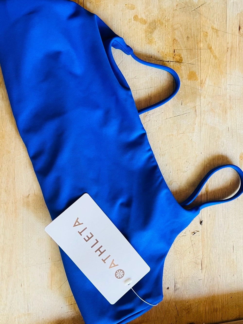 Athleta Kids One-Piece Swimsuit in Bright Blue
